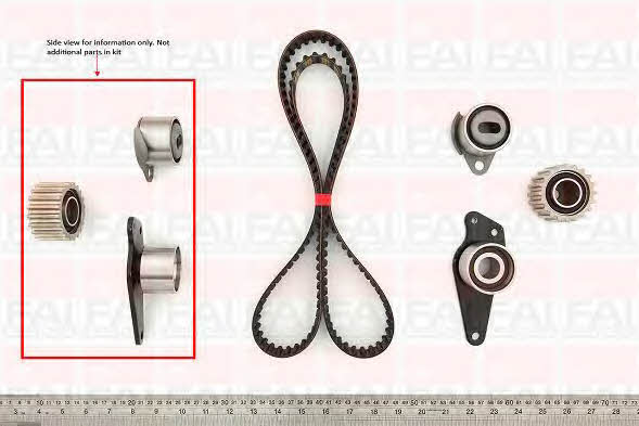 FAI TBK148 Timing Belt Kit TBK148: Buy near me in Poland at 2407.PL - Good price!