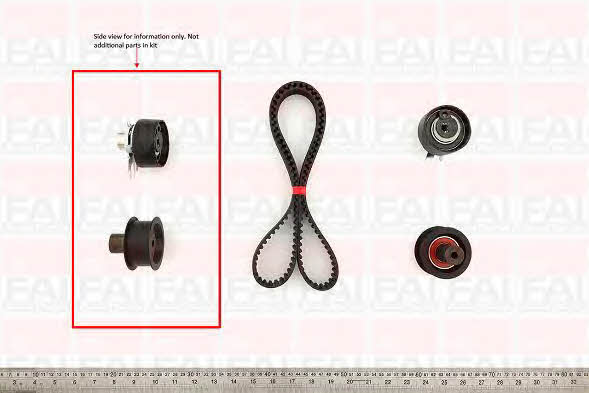 FAI TBK411 Timing Belt Kit TBK411: Buy near me in Poland at 2407.PL - Good price!