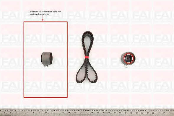 FAI TBK464 Timing Belt Kit TBK464: Buy near me in Poland at 2407.PL - Good price!