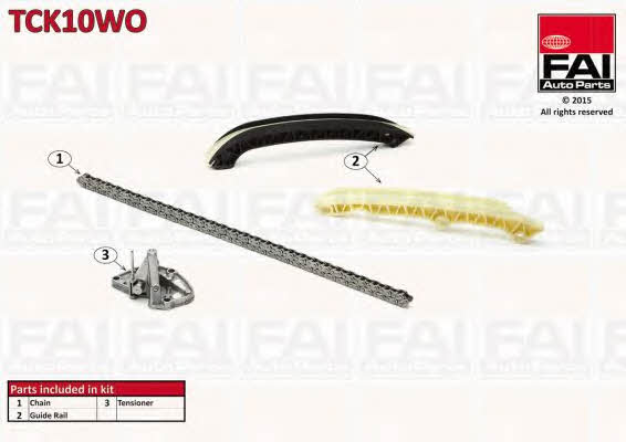 FAI TCK10WO Timing chain kit TCK10WO: Buy near me in Poland at 2407.PL - Good price!