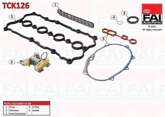 FAI TCK126 Steuerkettensatz TCK126: Kaufen Sie zu einem guten Preis in Polen bei 2407.PL!