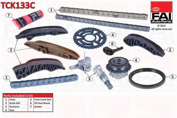 FAI TCK133C Timing chain kit TCK133C: Buy near me at 2407.PL in Poland at an Affordable price!