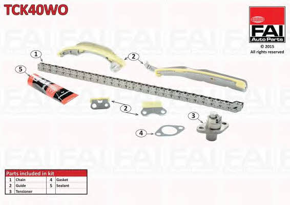 FAI TCK40WO Timing chain kit TCK40WO: Buy near me in Poland at 2407.PL - Good price!