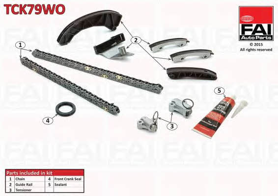 FAI TCK79WO Timing chain kit TCK79WO: Buy near me in Poland at 2407.PL - Good price!