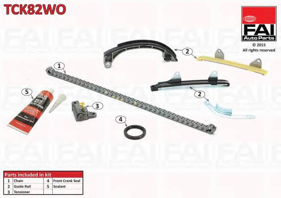FAI TCK82WO Timing chain kit TCK82WO: Buy near me at 2407.PL in Poland at an Affordable price!