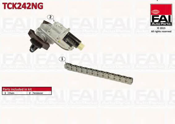 FAI TCK242NG Timing chain kit TCK242NG: Buy near me in Poland at 2407.PL - Good price!