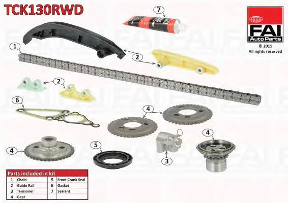 FAI TCK130RWD Timing chain kit TCK130RWD: Buy near me at 2407.PL in Poland at an Affordable price!