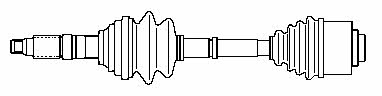 Farcom 121407 Drive shaft 121407: Buy near me in Poland at 2407.PL - Good price!