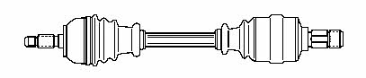 Farcom 121434 Drive shaft 121434: Buy near me in Poland at 2407.PL - Good price!