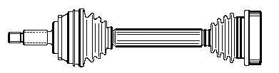 Farcom 121440 Drive shaft 121440: Buy near me in Poland at 2407.PL - Good price!