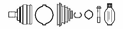 Farcom 134229 CV joint 134229: Buy near me in Poland at 2407.PL - Good price!