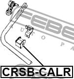 Tuleja stabilizatora tylnego Febest CRSB-CALR