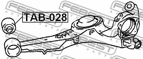 Купити Febest TAB028 – суперціна на 2407.PL!