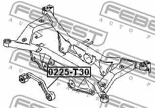 Febest Track Control Arm – price 232 PLN