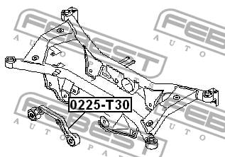 Track Control Arm Febest 0225-T30