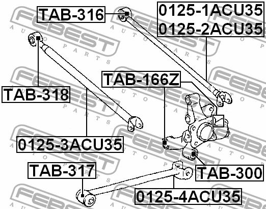 Febest Strahlantrieb – Preis 122 PLN