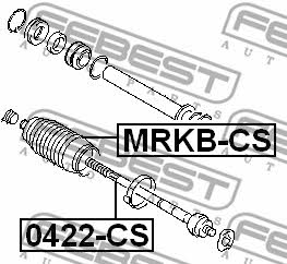 Febest Inner Tie Rod – price 46 PLN