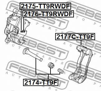 Купить Febest 2176-TT9RWDF по низкой цене в Польше!