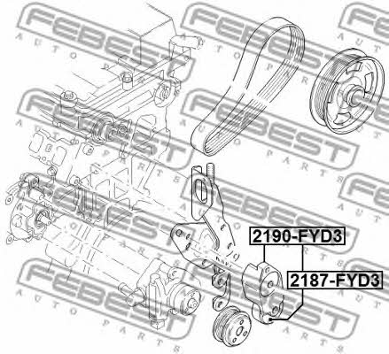 Kaufen Sie Febest 2187FYD3 zum guten Preis bei 2407.PL!