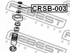 Tuleja amortyzatora Febest CRSB-003