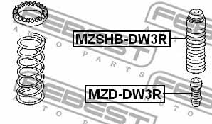 Купить Febest MZSHB-DW3R по низкой цене в Польше!