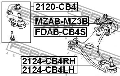 Kup Febest 2124CB4RH – super cena na 2407.PL!