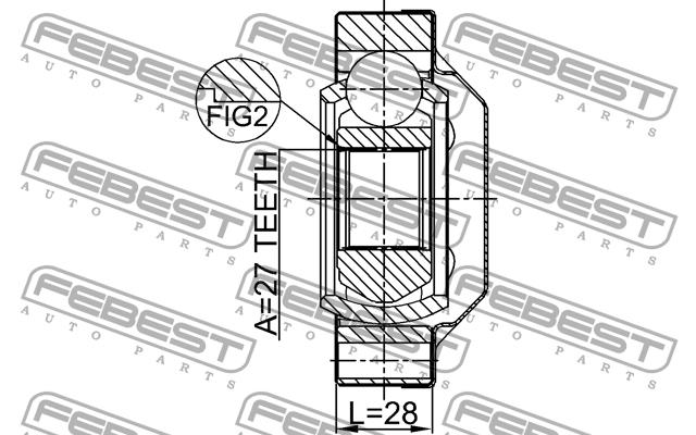 Kup Febest 1611-001R w niskiej cenie w Polsce!