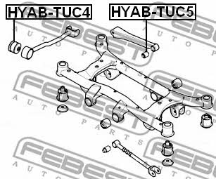 Купити Febest HYABTUC4 – суперціна на 2407.PL!