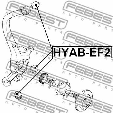 Купити Febest HYABEF2 – суперціна на 2407.PL!
