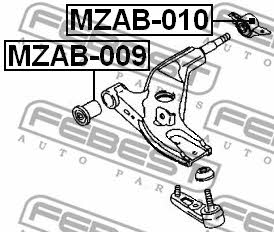 Купити Febest MZAB010 – суперціна на 2407.PL!
