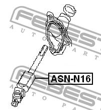 Купить Febest ASNN16 – отличная цена на 2407.PL!