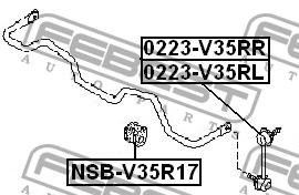 Купить Febest NSBV35R17 – отличная цена на 2407.PL!