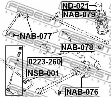 Купити Febest NSB-001 за низькою ціною в Польщі!