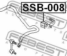 Купити Febest SSB008 – суперціна на 2407.PL!