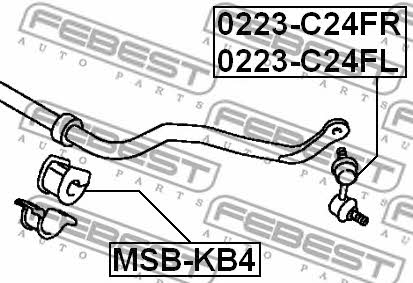 Buy Febest MSBKB4 – good price at 2407.PL!