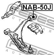 Купить Febest NAB-50J по низкой цене в Польше!