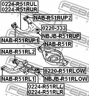 Buy Febest NAB-R51RUP1 at a low price in Poland!