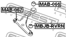 Купить Febest MAB067 – отличная цена на 2407.PL!