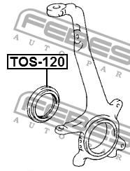 Купити Febest TOS120 – суперціна на 2407.PL!