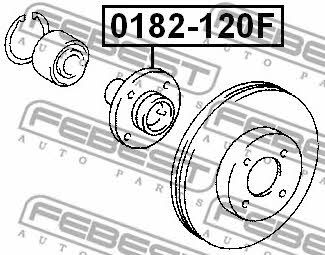 Buy Febest 0182-120F at a low price in Poland!