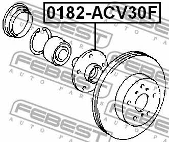 Купить Febest 0182ACV30F – отличная цена на 2407.PL!