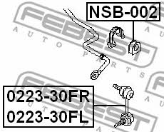 Kaufen Sie Febest NSB002 zum guten Preis bei 2407.PL!