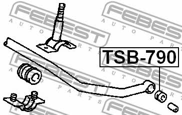 Купити Febest TSB790 – суперціна на 2407.PL!