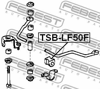 Купить Febest TSBLF50F – отличная цена на 2407.PL!