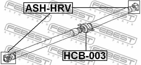 Купити Febest ASH-HRV за низькою ціною в Польщі!