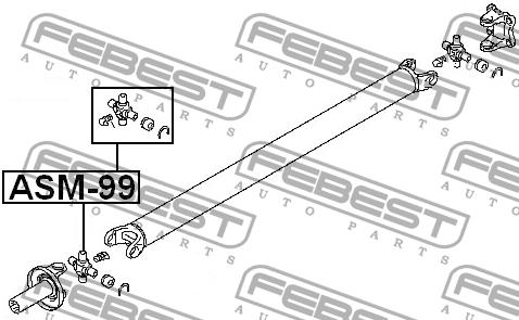 Купити Febest ASM99 – суперціна на 2407.PL!