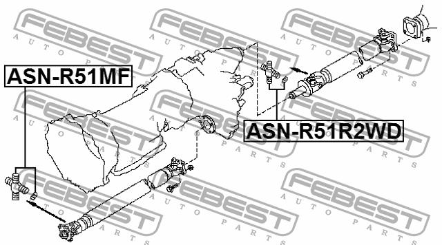 Buy Febest ASNR51R2WD – good price at 2407.PL!