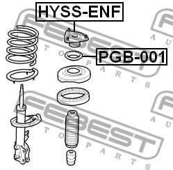 Febest Front Shock Absorber Support – price 99 PLN