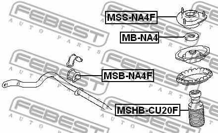Buy Febest MSSNA4F – good price at 2407.PL!
