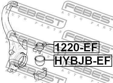 Купити Febest 1220EF – суперціна на 2407.PL!